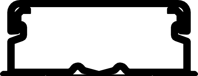 32x12,5 sans Séparateur //32x12,5 Adhésive sans Séparateur