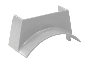 Adaptateur Goulotte de Sol 75x17 à Goulotte 60x16