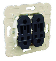 Doble Pulsador Luminoso 12V