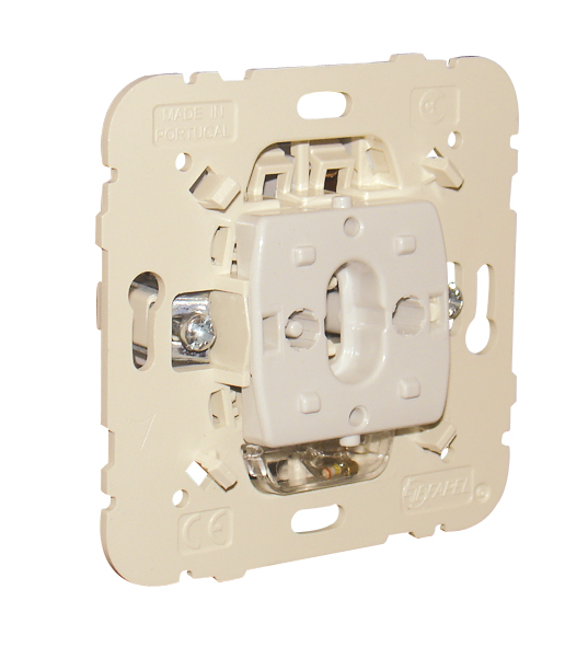 Pulsador con Luminoso para Tecla Porta-rótulos de 12V