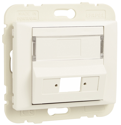 Tapa para Adaptador para Conectores de Fibra Óptica SC APC Simplex / LC Duplex