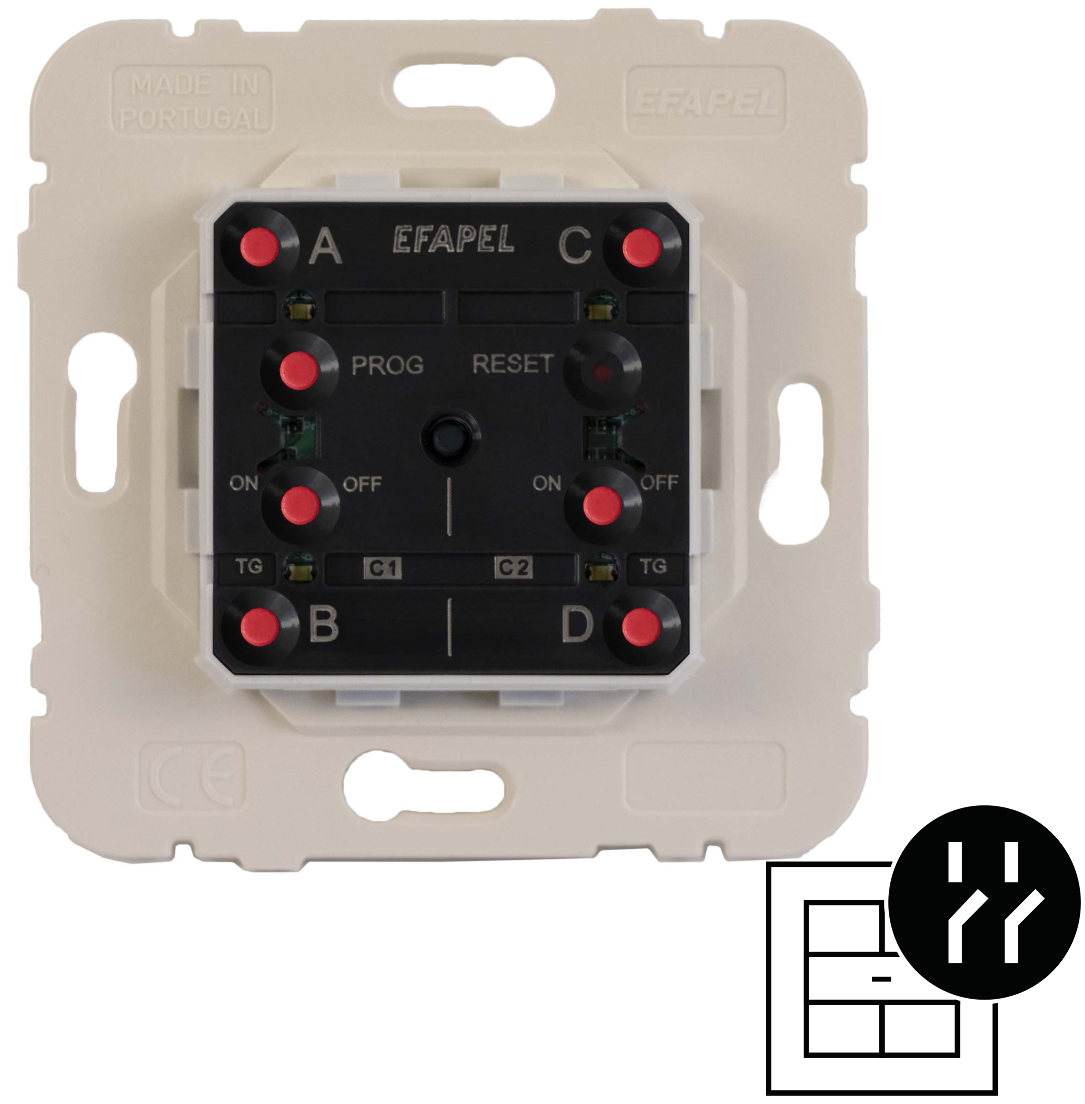 Comutador de 2 Circuitos Metering D40