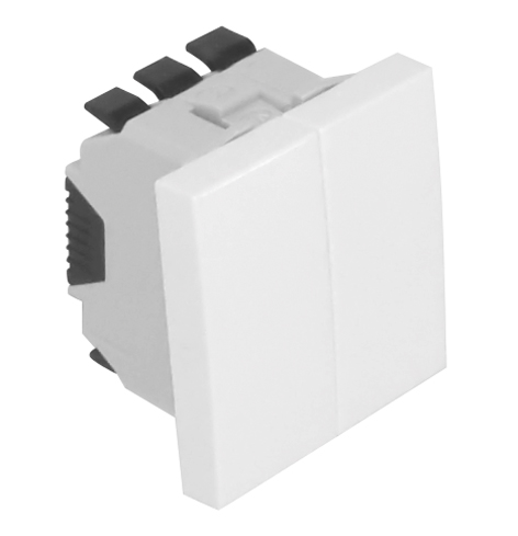 Doble Interruptor - 2 Módulos