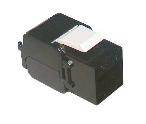 Conector Hembra RJ45 Cat. 6 UTP Montaje Rack