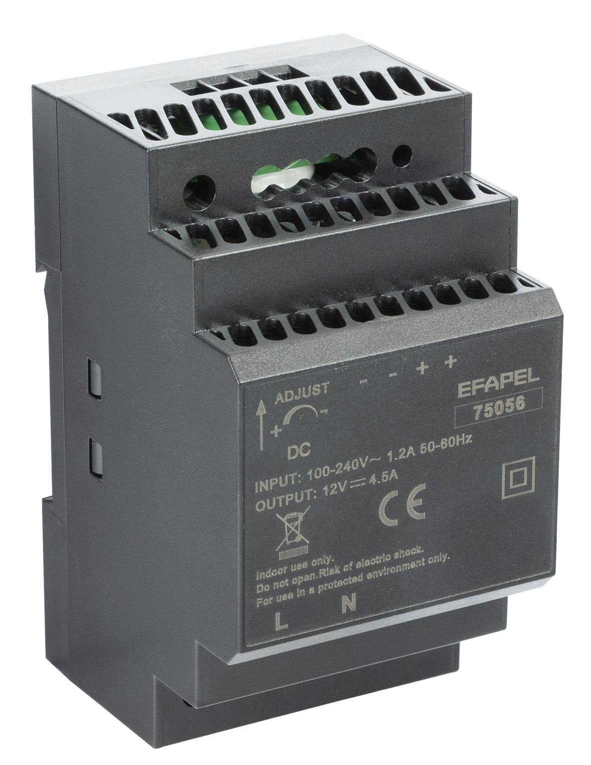 Source d’Alimentation pour Rail DIN 12 V --- 54 W