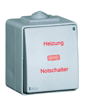 Interruptor Bipolar con Señal “HEIZUNG NOTSCHALTER”