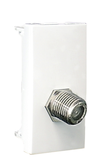 Módulo con Conector Coaxial Tipo F - 1 Módulo