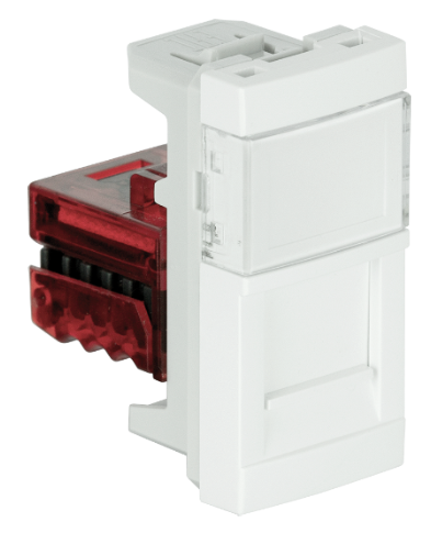 Módulo con Conector Hembra RJ45 Cat. 6 UTP (250 MHz) - 1 Módulo